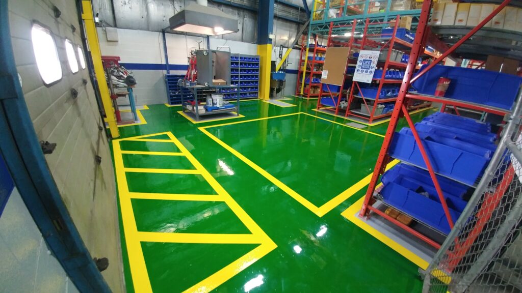 Durable Epoxy Floors for Warehouses